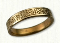 Cardamine Diamond Narrow Wedding Band