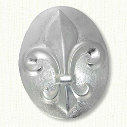 14KW Fleur-de-Lis belt buckle