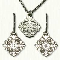 SL05980F Earrings and Necklance Set