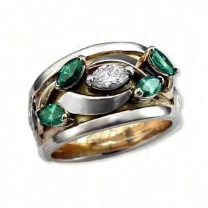 Emerald ring #13