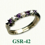 Amethyst Gemstone Rings