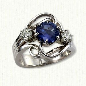 Custom Sapphire Ring #6