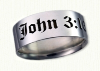 Custom Bible Verse Band - John 3: 16