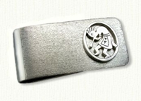 Sterling Kokopelli Money Clip