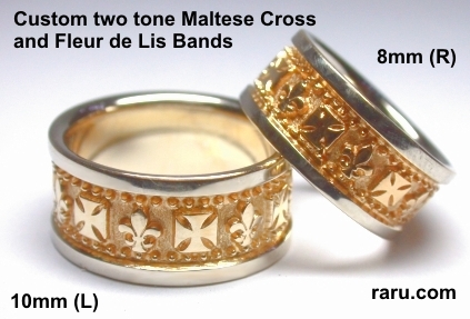 maltese cross wedding ring