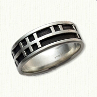 Sterling Silver Custom Ogham Band