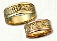 Custom Story Band : Symbols: Music - Swan - Tree of Life - Swan - DA - Guitar - Castle in Mountains