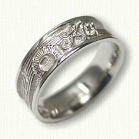 Sterling Silver Custom Story Band 