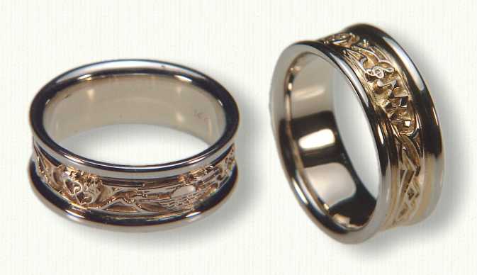 music wedding rings